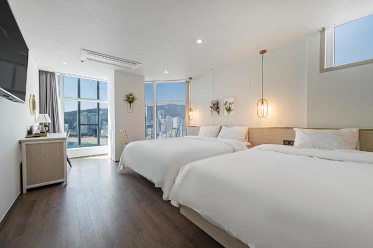 Gwangalli Hotel primavera in Busan Bagian luar foto